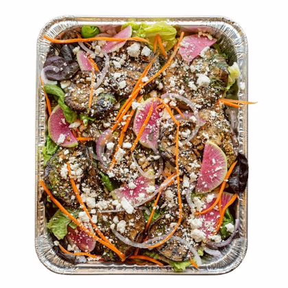 Marinated Eggplant Salad Tray