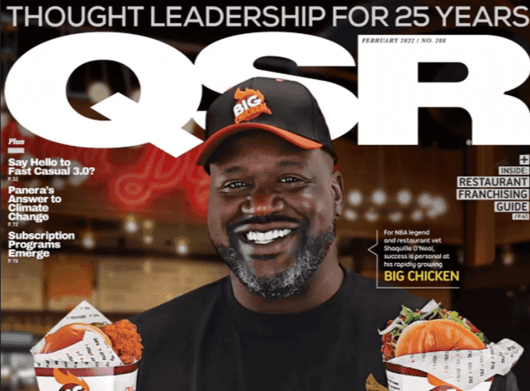 QSR Magazine Feb 2022 cover (40/40)